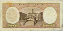 10000 Lire ITALY  1966 P.097c F