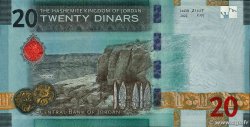 20 Dinars JORDANIA  2022 P.42 SC+