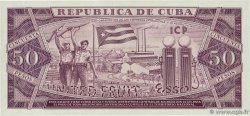 50 Pesos CUBA  1961 P.098a q.FDC