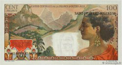 2 NF sur 100 Francs La Bourdonnais SAINT PIERRE ET MIQUELON  1960 P.32 SPL+