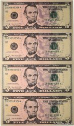 5 Dollars Set de présentation VEREINIGTE STAATEN VON AMERIKA New York 2006 P.524