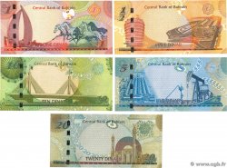 1/2 au 20 Dinars Lot BAHRAIN  2008 P.25 au P.29 UNC-