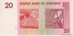 20 Dollars ZIMBABWE  2007 P.68 NEUF