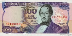 100 Pesos Oro COLOMBIE  1977 P.418a