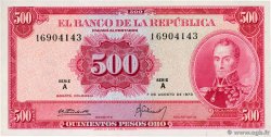 500 Pesos Oro COLOMBIA  1973 P.416