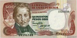 500 Pesos Oro COLOMBIE  1989 P.431