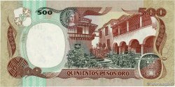 500 Pesos Oro COLOMBIA  1989 P.431 UNC