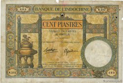 100 Piastres INDOCHINE FRANÇAISE  1936 P.051d