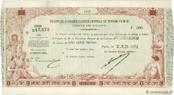 500 Francs NOUVELLE CALÉDONIE  1874 K.88