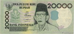 20000 Rupiah INDONESIA  2002 P.138e VF