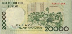 20000 Rupiah INDONESIA  2002 P.138e VF