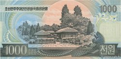 1000 Won CORÉE DU NORD  2002 P.45a NEUF