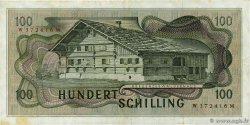 100 Schilling AUTRICHE  1969 P.146 TTB