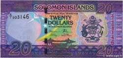 20 Dollars Remplacement ÎLES SALOMON  2017 P.34r