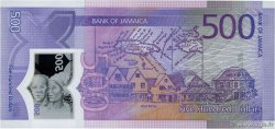 500 Dollars Commémoratif JAMAICA  2022 P.98 FDC