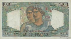 1000 Francs MINERVE ET HERCULE FRANCIA  1950 F.41.33 EBC