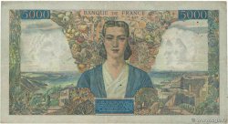 5000 Francs EMPIRE FRANÇAIS FRANCIA  1947 F.47.58 BC+