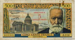 5 NF sur 500 Francs Victor HUGO FRANCIA  1958 F.52.01 BC