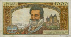 50 NF sur 5000 Francs HENRI IV FRANCIA  1958 F.54.01 MBC