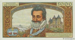 5000 Francs HENRI IV FRANCIA  1958 F.49.06 SPL