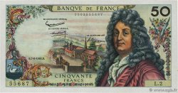 50 Francs RACINE FRANKREICH  1962 F.64.01 fVZ