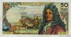 50 Francs RACINE FRANCE  1969 F.64.14 XF