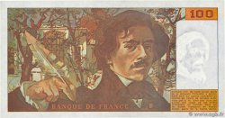 100 Francs DELACROIX imprimé en continu FRANCE  1990 F.69bis.02e1 pr.NEUF