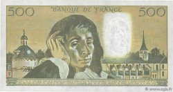 500 Francs PASCAL FRANCE  1989 F.71.40 AU