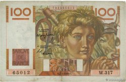 100 Francs JEUNE PAYSAN FRANCIA  1949 F.28.23