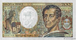 200 Francs MONTESQUIEU FRANCE  1992 F.70.12c