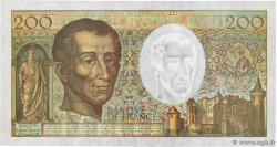 200 Francs MONTESQUIEU FRANCIA  1992 F.70.12c SC