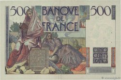 500 Francs CHATEAUBRIAND FRANCE  1945 F.34.01 VF+