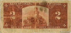 2 Dollars CANADA  1937 P.059b VG