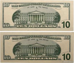 10 Dollars Lot VEREINIGTE STAATEN VON AMERIKA New York - Minneapolis 2001 P.511 fST+