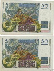 50 Francs LE VERRIER Consécutifs FRANCE  1947 F.20.07 XF