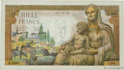 1000 Francs DÉESSE DÉMÉTER FRANCIA  1943 F.40.23