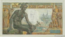 1000 Francs DÉESSE DÉMÉTER FRANKREICH  1943 F.40.23 VZ