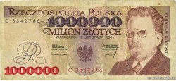 1000000 Zlotych POLOGNE  1993 P.162 TB