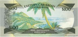 100 Dollars EAST CARIBBEAN STATES  1986 P.20k fST+