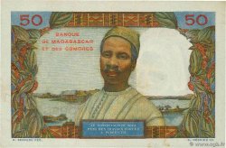 50 Francs KOMOREN  1960 P.02b2 VZ+