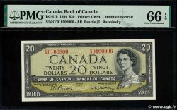 20 Dollars CANADA  1954 P.080b NEUF