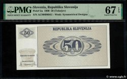 50 Tolarjev SLOVENIA  1990 P.05a UNC