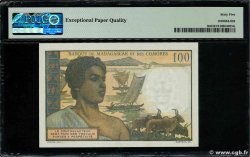 100 Francs COMORES  1960 P.03b2 pr.NEUF