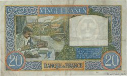 20 Francs TRAVAIL ET SCIENCE FRANKREICH  1942 F.12.21 fSS