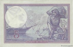 5 Francs FEMME CASQUÉE FRANCE  1918 F.03.02 TTB+