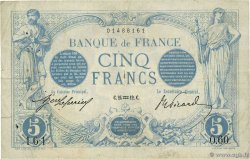 5 Francs BLEU FRANKREICH  1912 F.02.01 S