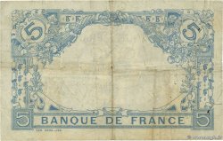 5 Francs BLEU FRANKREICH  1912 F.02.01 S