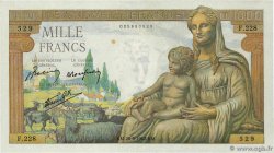 1000 Francs DÉESSE DÉMÉTER FRANCIA  1942 F.40.01