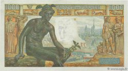 1000 Francs DÉESSE DÉMÉTER FRANKREICH  1942 F.40.01 VZ