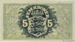 5 Kroner DINAMARCA  1942 P.030h AU